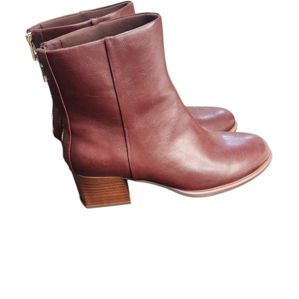 Baretraps‎ Bessie Ankle Boots Women 9.5M Brown Excellent